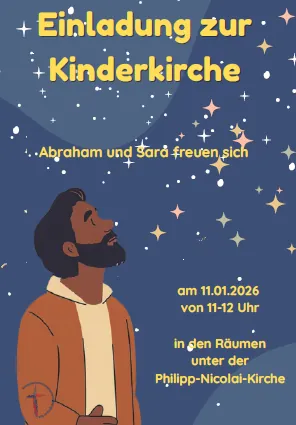 Abraham und Sara freuen sich